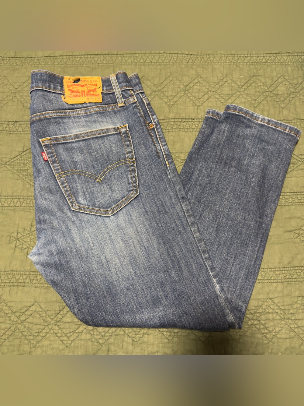 Levi’s 512 Slim Taper Men’s Jeans 34x29 Medium Wash